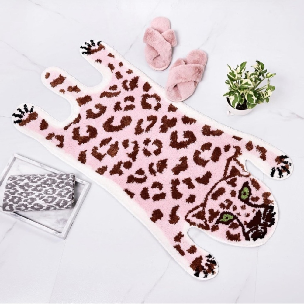 Leopard Non Slip Mat Rug - Picture 8 of 16